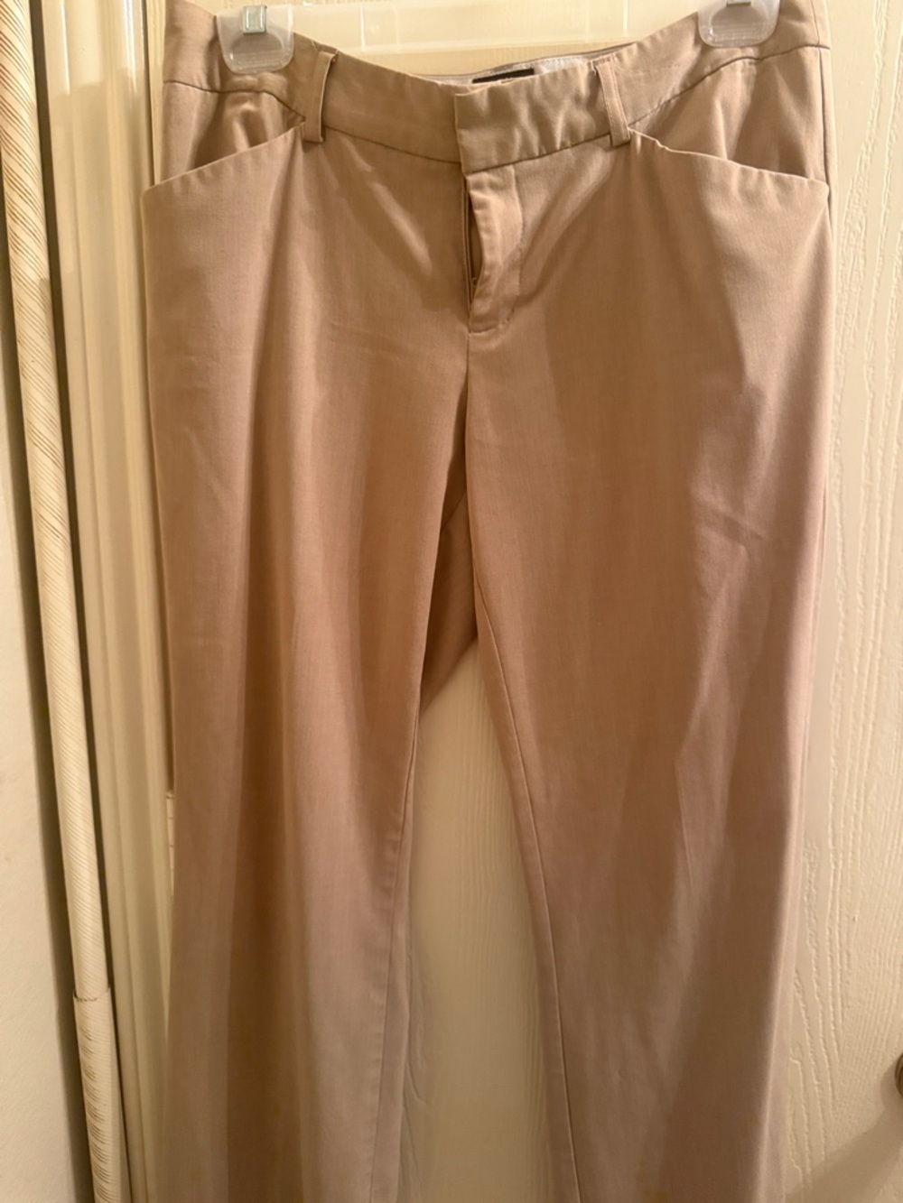 Mossimo Stretch Straight-Leg Dress Pants - Tan